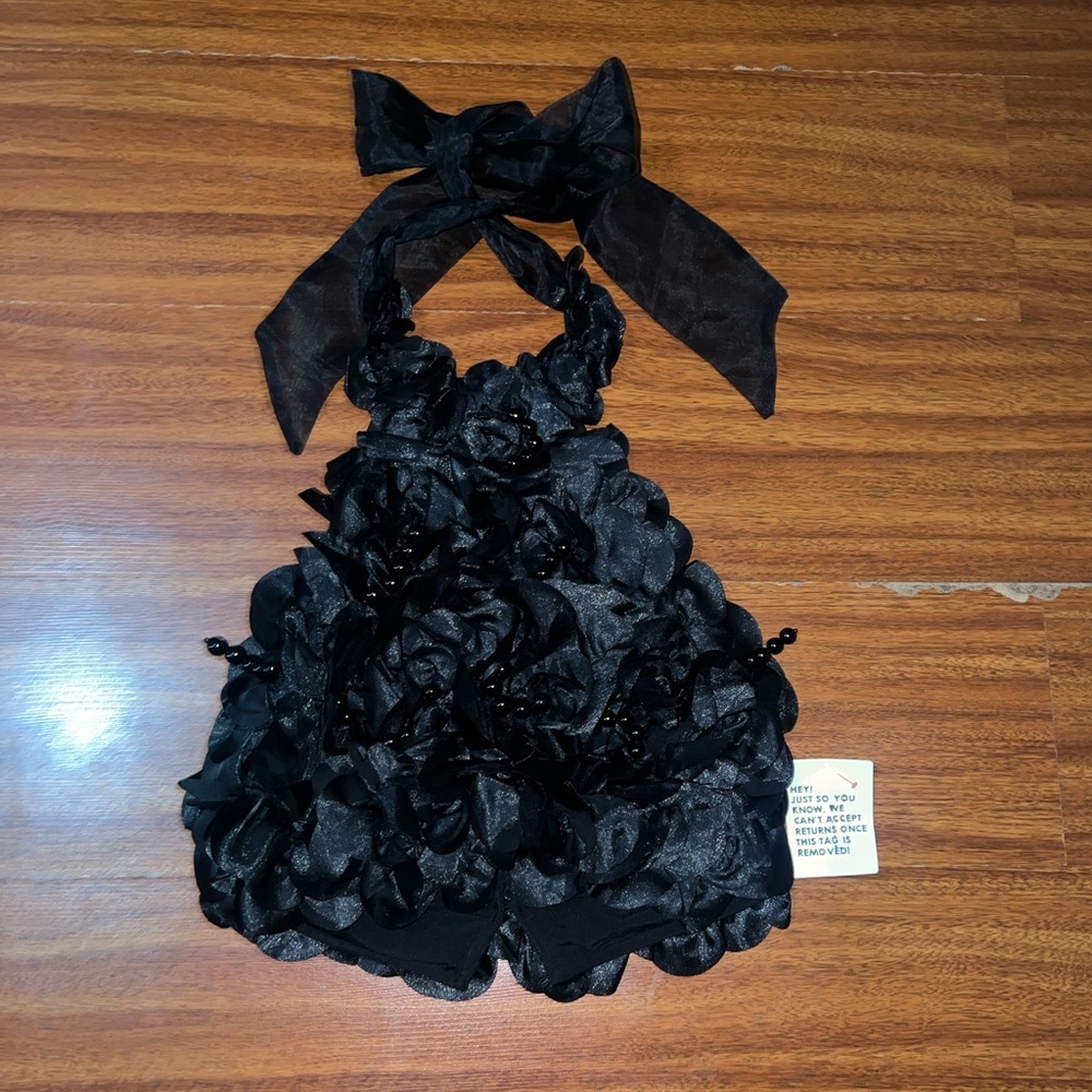 ASOS Floral Ruffle Halter Top - Picture 4 of 5
